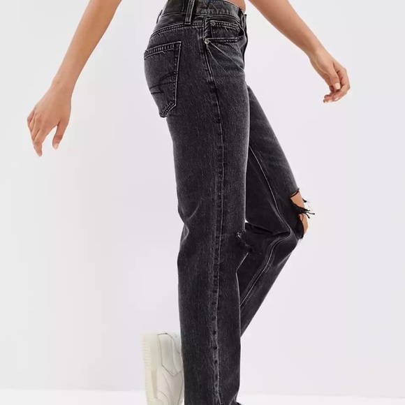 NWT American Eagle 90s low rise straight size 20 LONG - Picture 4 of 7